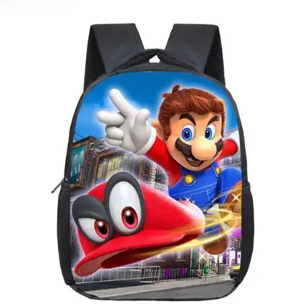 12 дюймов Super Mario Bros Sonic Boom Hedgehogs школьные сумки для детского сада книг малышей