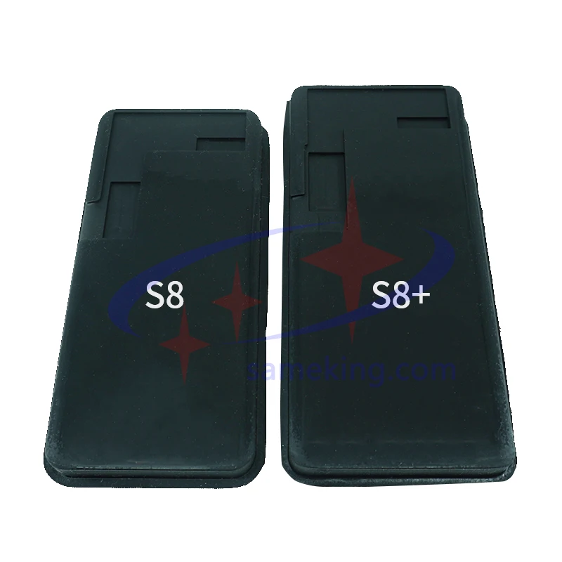 Черный силиконовый резиновый пресс форма по производству ковриков для Samsung Galaxy S8