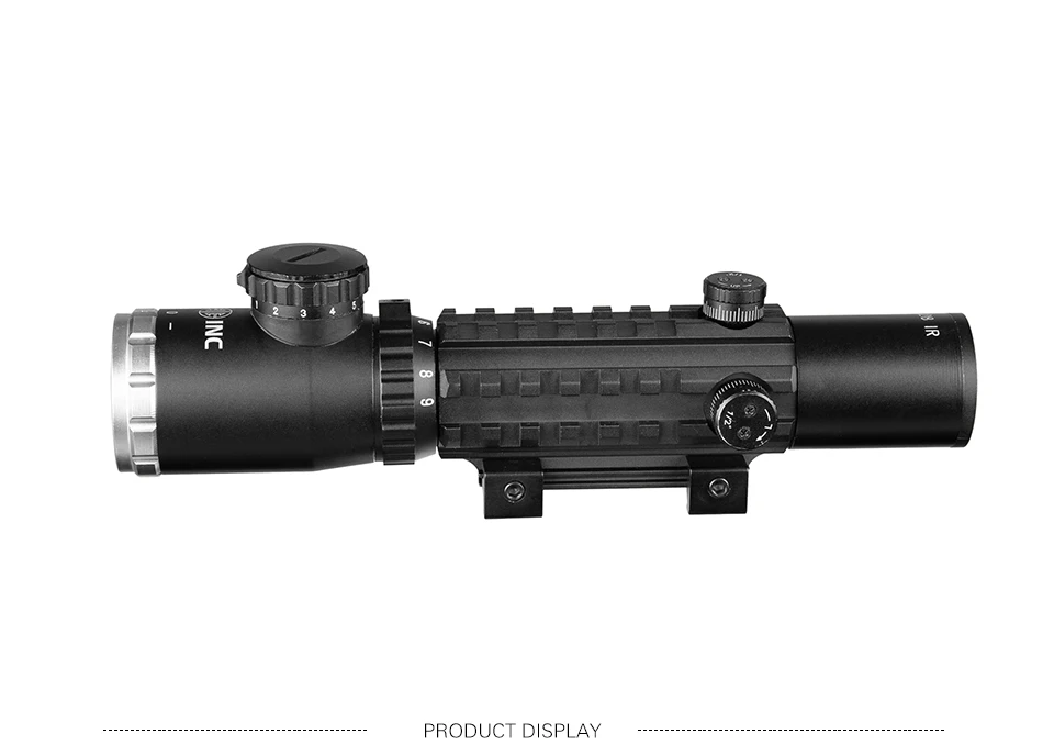 BEC 3-9X28 Красный Крест прицел тактический оптика Riflescope Fit 20 мм рельсы винтовки прицелы для охоты