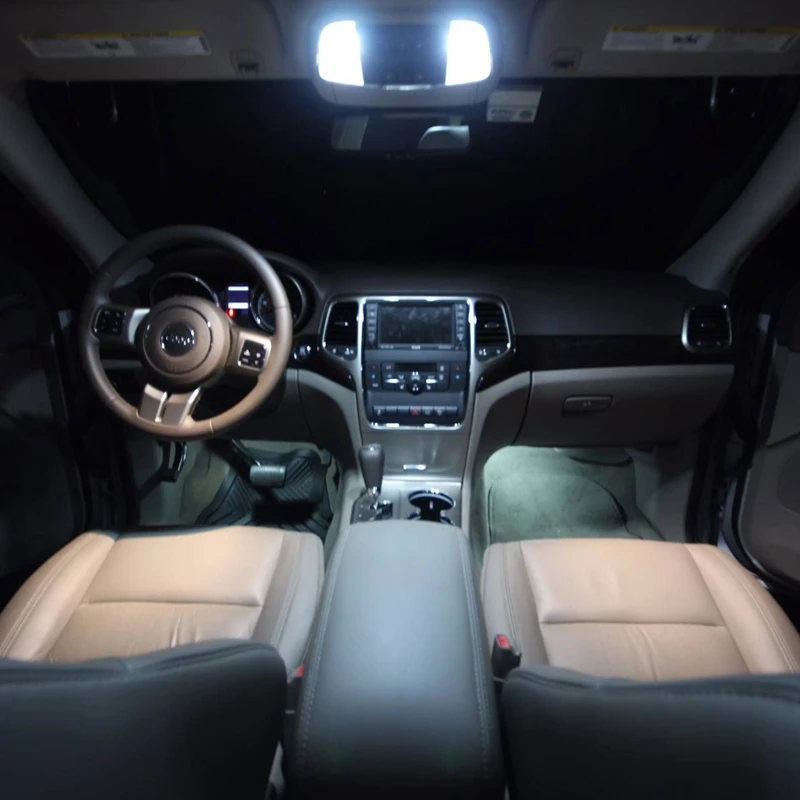 Shinman 14 шт. ErrorFree авто светодиодные лампы салона автомобиля Светильник Комплект