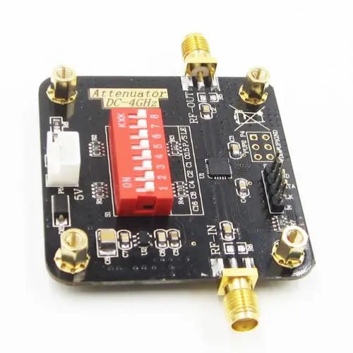 PE4302 цифровому RF Ступенчатый аттенюатор модуль высокую линейность 0.5dB В