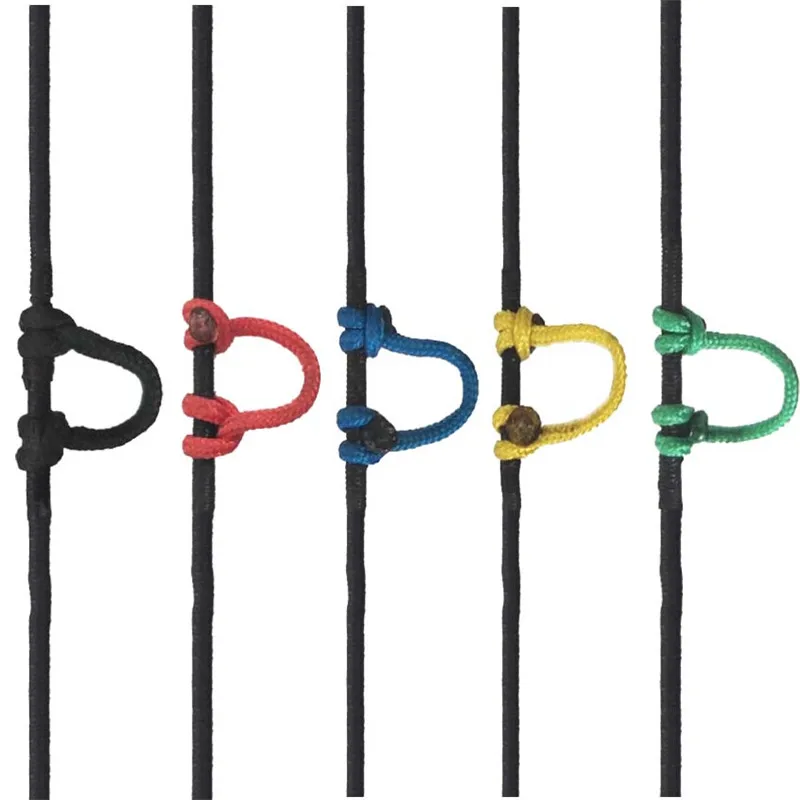 Стрельба из лука 3 м соединение лук D петля кольцо веревка релиз U нейлон Bowstring