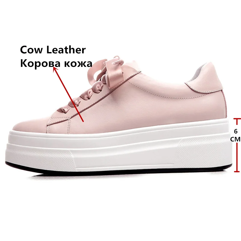 FEDONAS/Модная Милая женская обувь из натуральной кожи на плоской платформе Женская