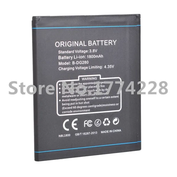 Сменный аккумулятор mllse 1800 мАч для DOOGEE LEO DG280 мобильный телефон|battery for doogee|battery