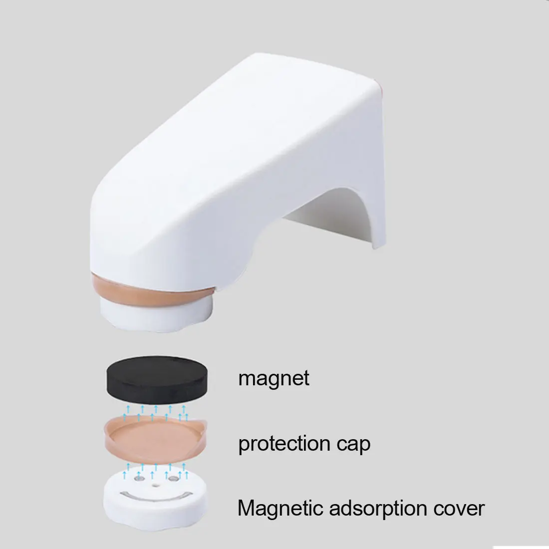 Настенное крепление посуды для ванной мыльницы удобный магнитный держатель мыла