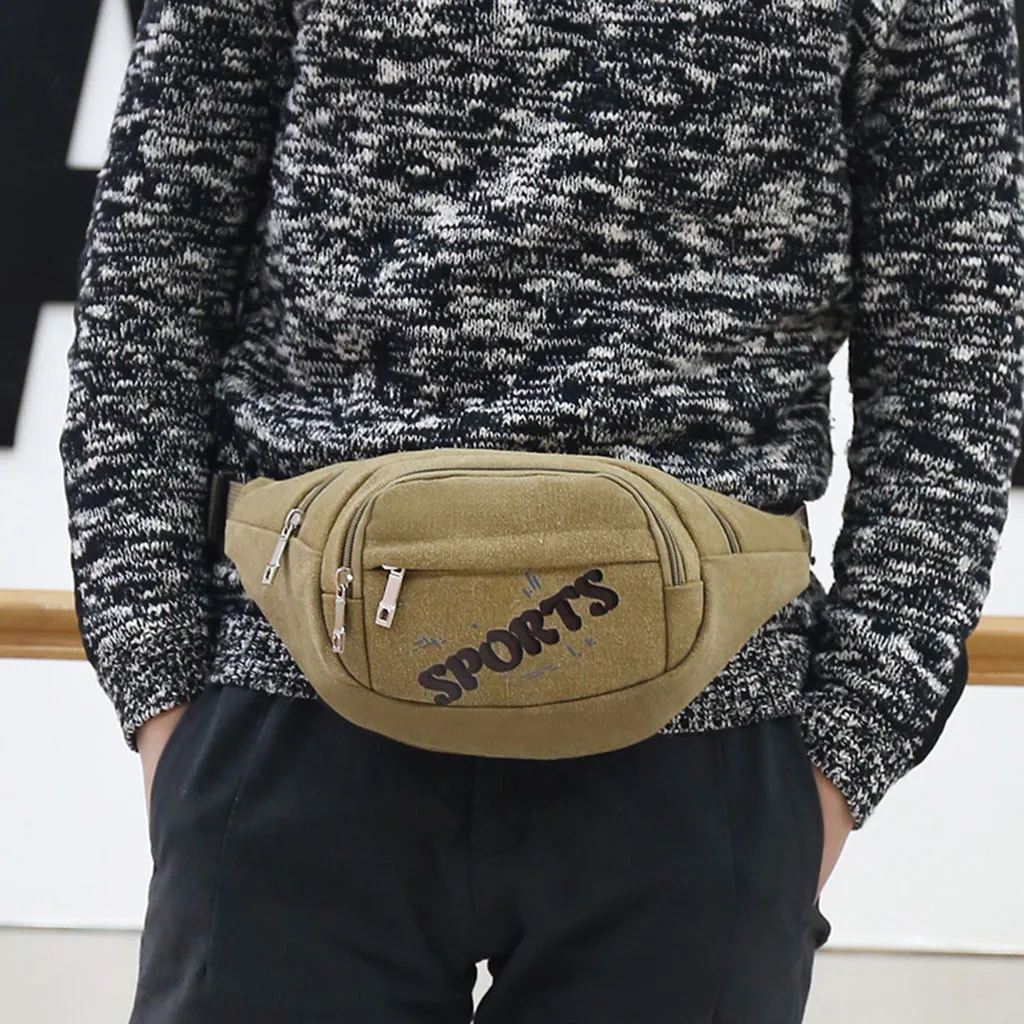 Высокое качество карман для мобильного телефона на молнии квадратный пары холст