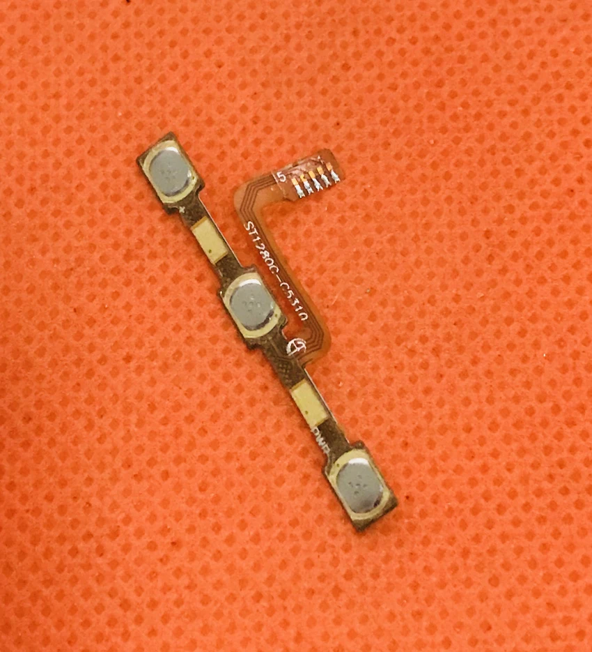Used Original Power On Off Button Volume Key Flex Cable FPC For ZOPO ZP350 MT6735 Quad Core Free shipping | Мобильные телефоны и