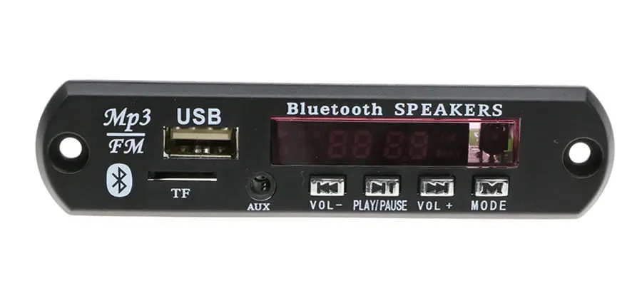 Беспроводной Bluetooth MP3 декодер доска аудио модуль с USB TF Радио MP3 декодер доска Автомобильная Музыка MP3 для автомобиля аксессуары