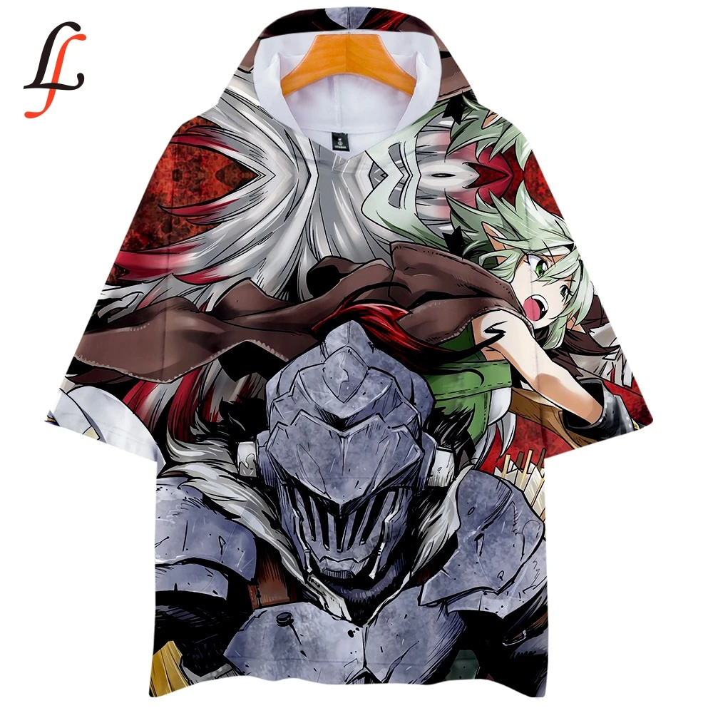 Goblin Slayer harajuku 3D Индивидуальные K поп повседневные толстовки с коротким рукавом