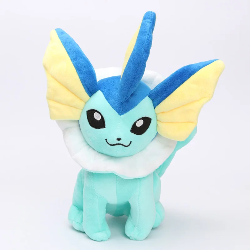 Vaporeon 30cm Карманный плюшевый Eevee Jolteon Umbreon flarion Espeon Vaporeon чучело куклы большие игрушки 30 см - Цвет: Vaporeon 30cm
