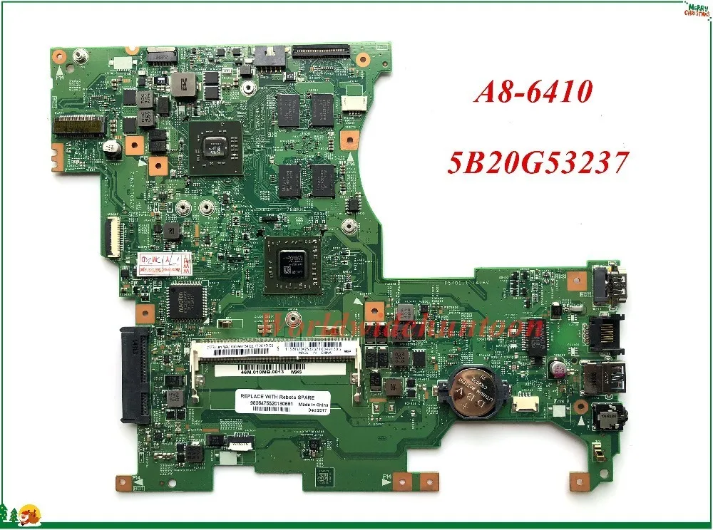 Высокое Качество MB 5B20G53237 для Lenovo Flex 2 15D материнская плата ноутбука 448.01001.0011 A8 6410 DDR3