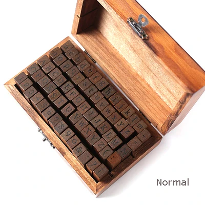 70pcs normal 70 шт. DIY цифры Алфавит сочетание письмо печать для дневника Ablum Свадебные буквы деревянная резиновая печать набор с винтажной деревянной коробкой подарок - Цвет: 70pcs normal