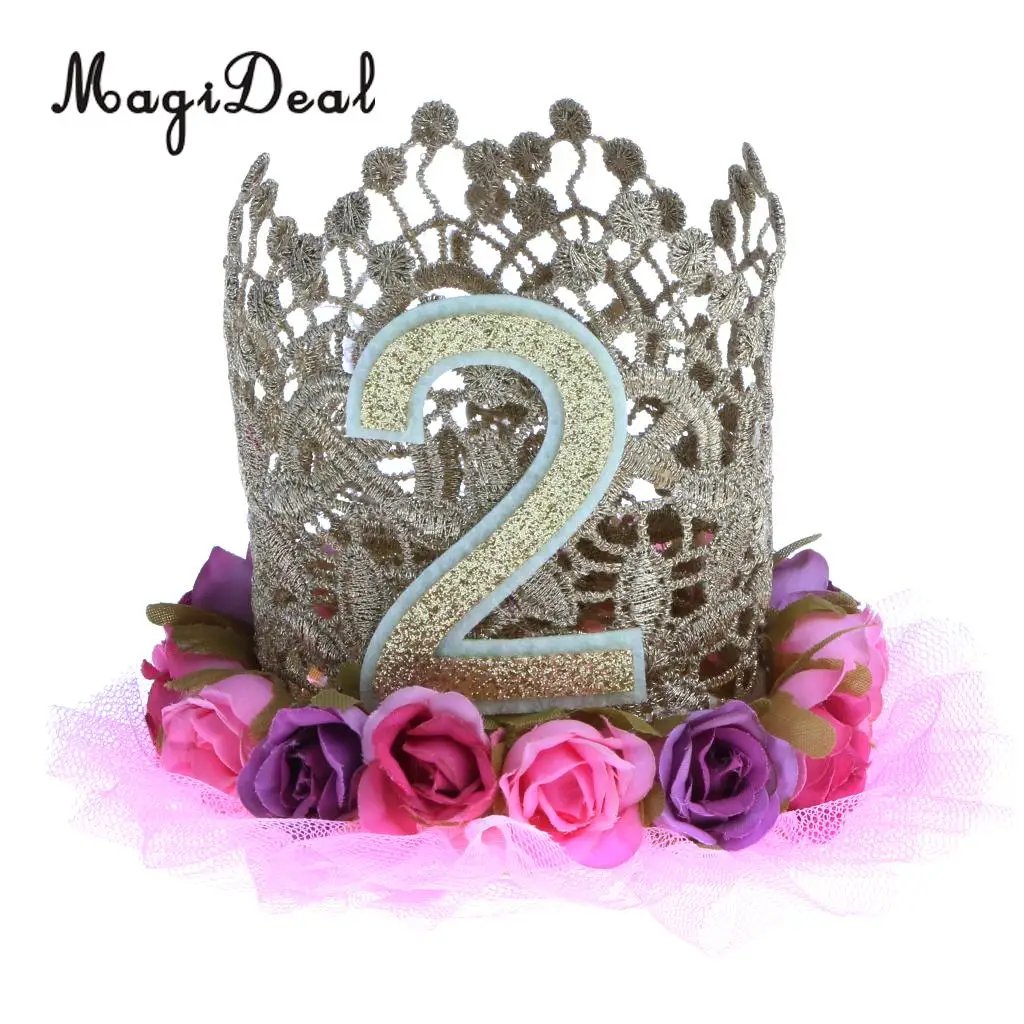 Детская кружевная шляпа с цветами для девочек | Дом и сад