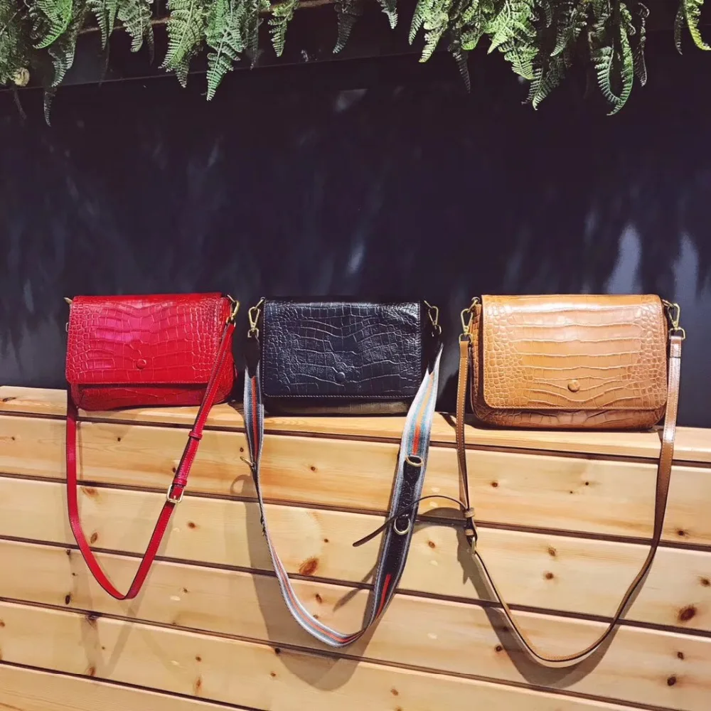 Kafunila натуральная кожа известный бренд Crossbody сумки для Для женщин Посланник Сумка
