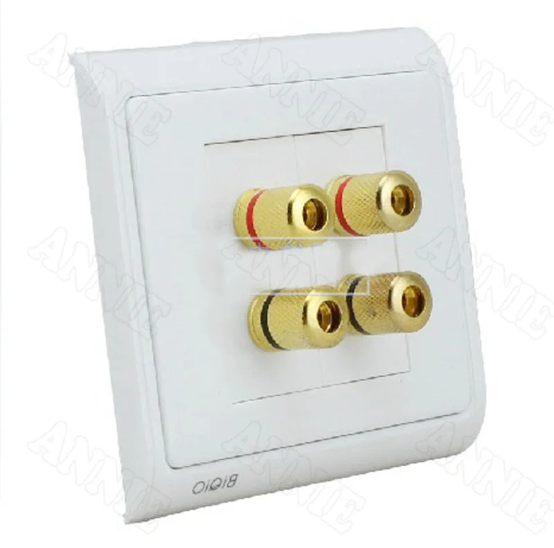 100 шт./лот Колонка проводной терминал Банановый штекер соединитель звуковой