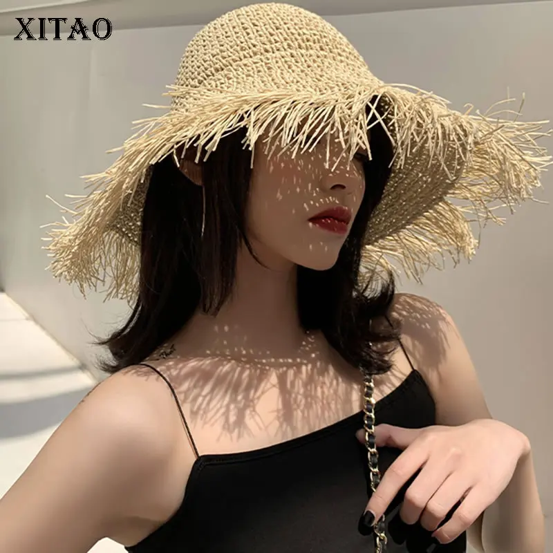[XITAO] повседневные женские корейские модные новые 2019 летние одноцветные фетровые