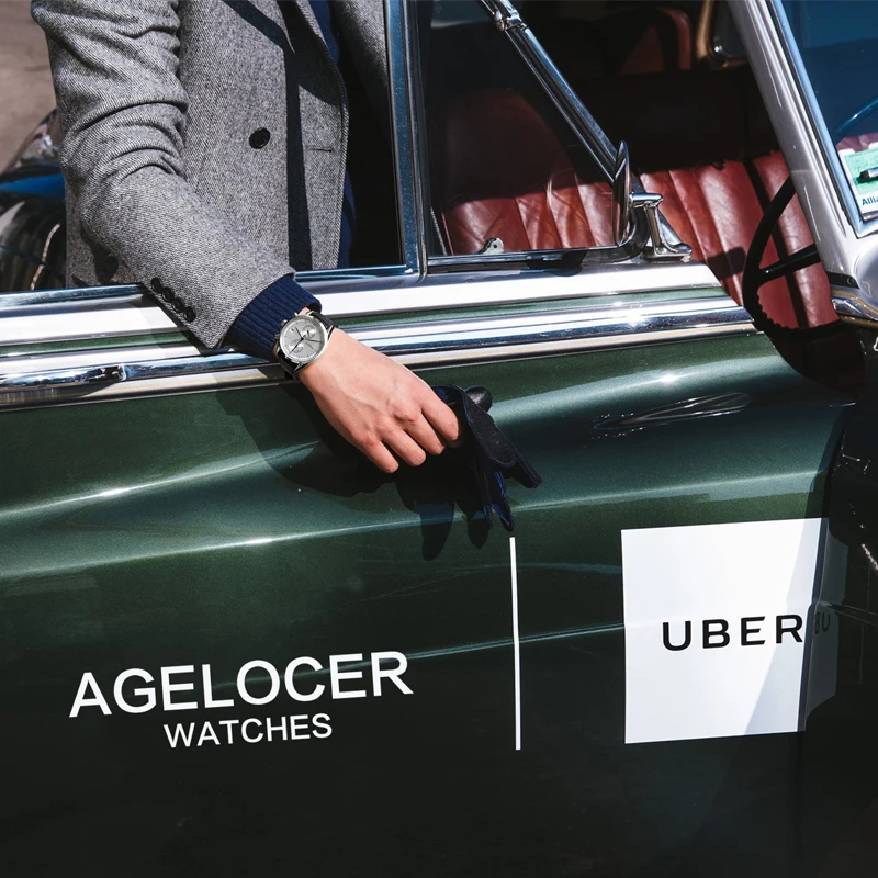 Agelocer мужчин Известные бренды хронограф португальский электронные часы