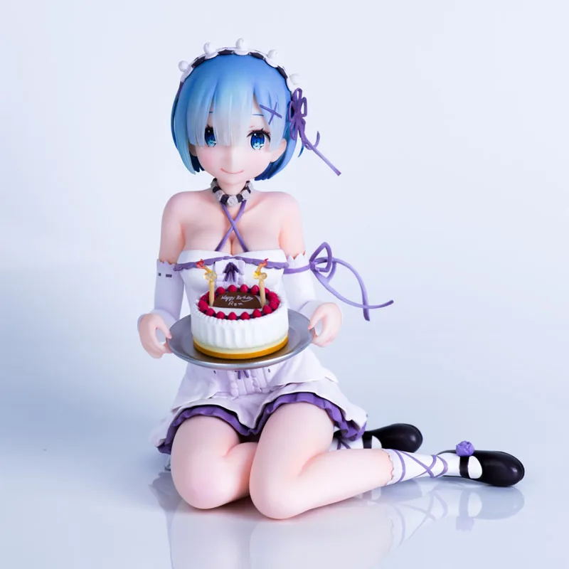 22 см Re: жизнь другой мир от Zero Rem Ram Emilia re zero Фигурки игрушки Аниме Фигурки игрушки для детей Подарки для детей