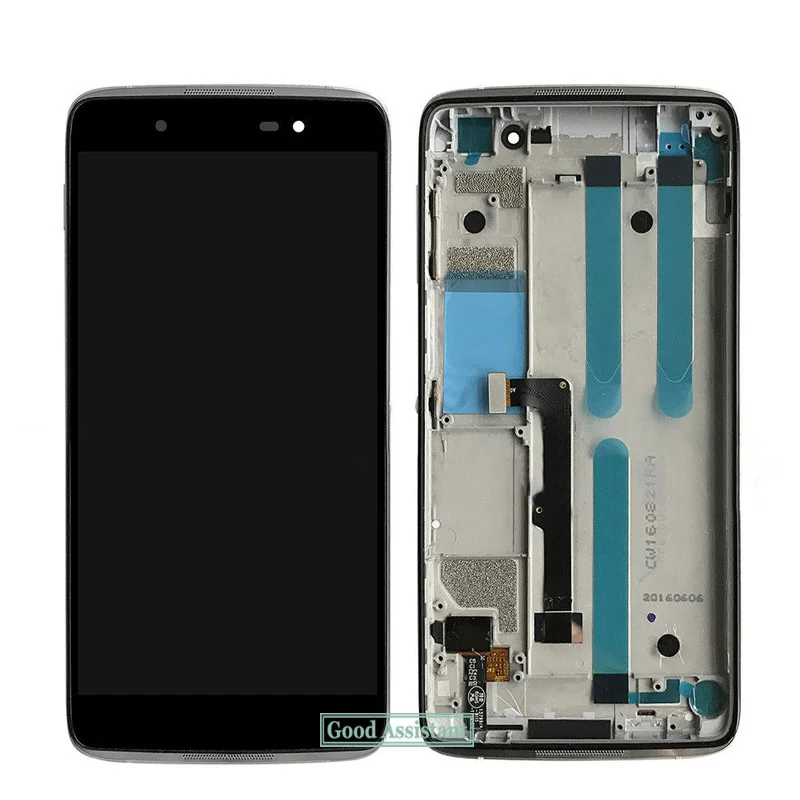 Для Alcatel One Touch Idol 4 LTE 6055 6055P 6055Y 6055B 6055K 6055H ЖК дисплей + кодирующий преобразователь