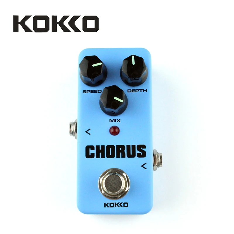 KOKKO-Mini Pedal de coro FCH2 para Guitarra, piezas y accesorios de alta calidad, portátil, con efectos