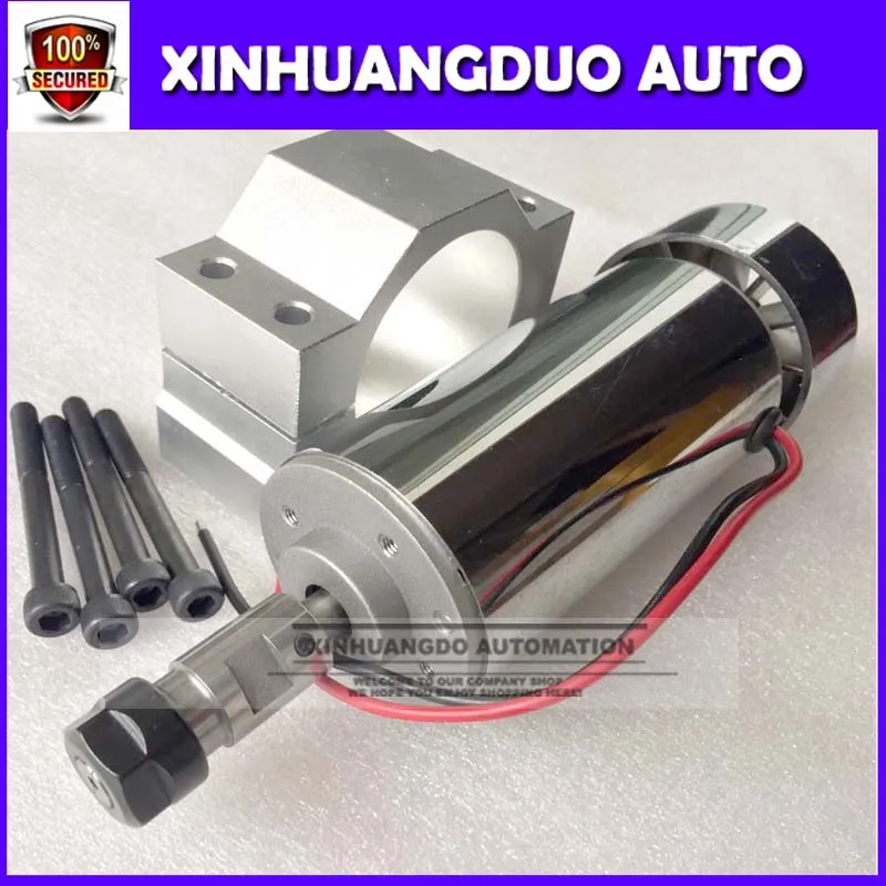 

48V CNC DC spindle motor 400w for CNC Engraving Machine,with fan + ER11A collets motor spindle for engraver