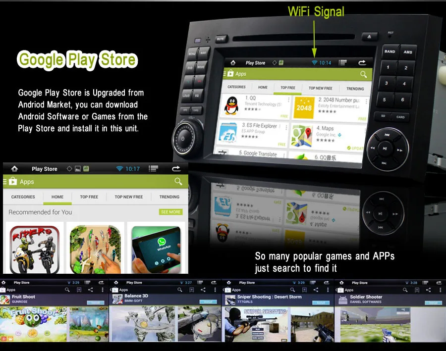 7 &quotHD Android 8 1 OS автомобильный dvd-плеер для Mercedes Benz GPS Nav Радио Стерео Bluetooth ТВ Wifi 3G