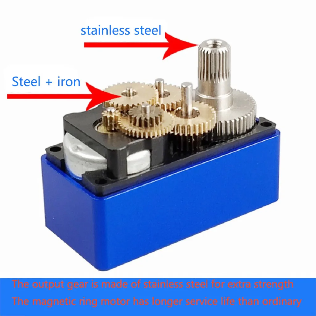 SPT4412LV металлические 4 8 6 0 V 12 кг большой крутящий момент Gear цифровой сервопривод