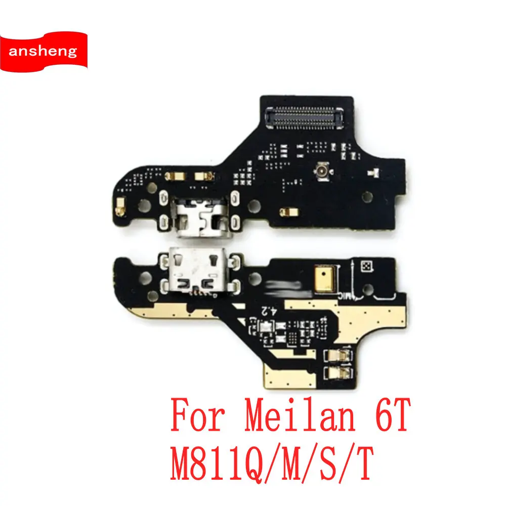 5 шт. USB разъём для зарядки Meizu meilan MX15 M15 6T Note8|Шлейфы мобильных телефонов| |