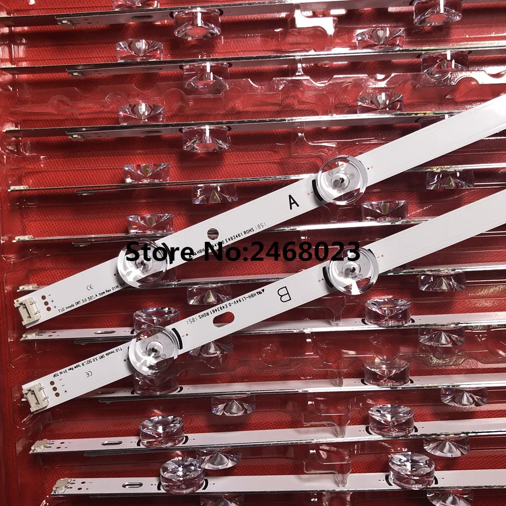 2 шт./лот светодиодный полосы для LCD-60DS20A экран JE600D3GV2 BX LG Innotek 60 дюймов 7030PKG 68EA R L-TYRE