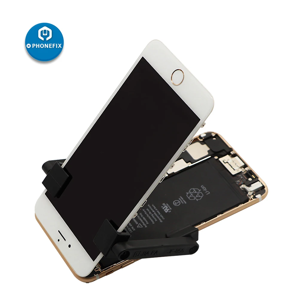 Пластиковый зажим Крепление Регулируемый держатель для iPhone Samsung Huawei ЖК экран