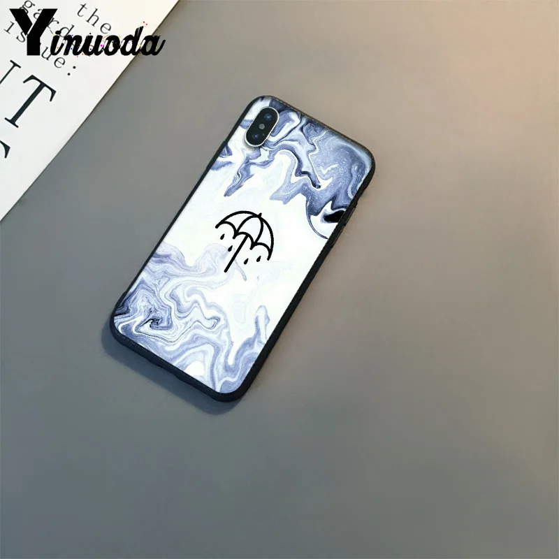 Мягкий силиконовый чехол Yinuoda BMTH Bring Me the Horizon из ТПУ для телефона Apple iPhone 8 7 6 6S Plus X XS