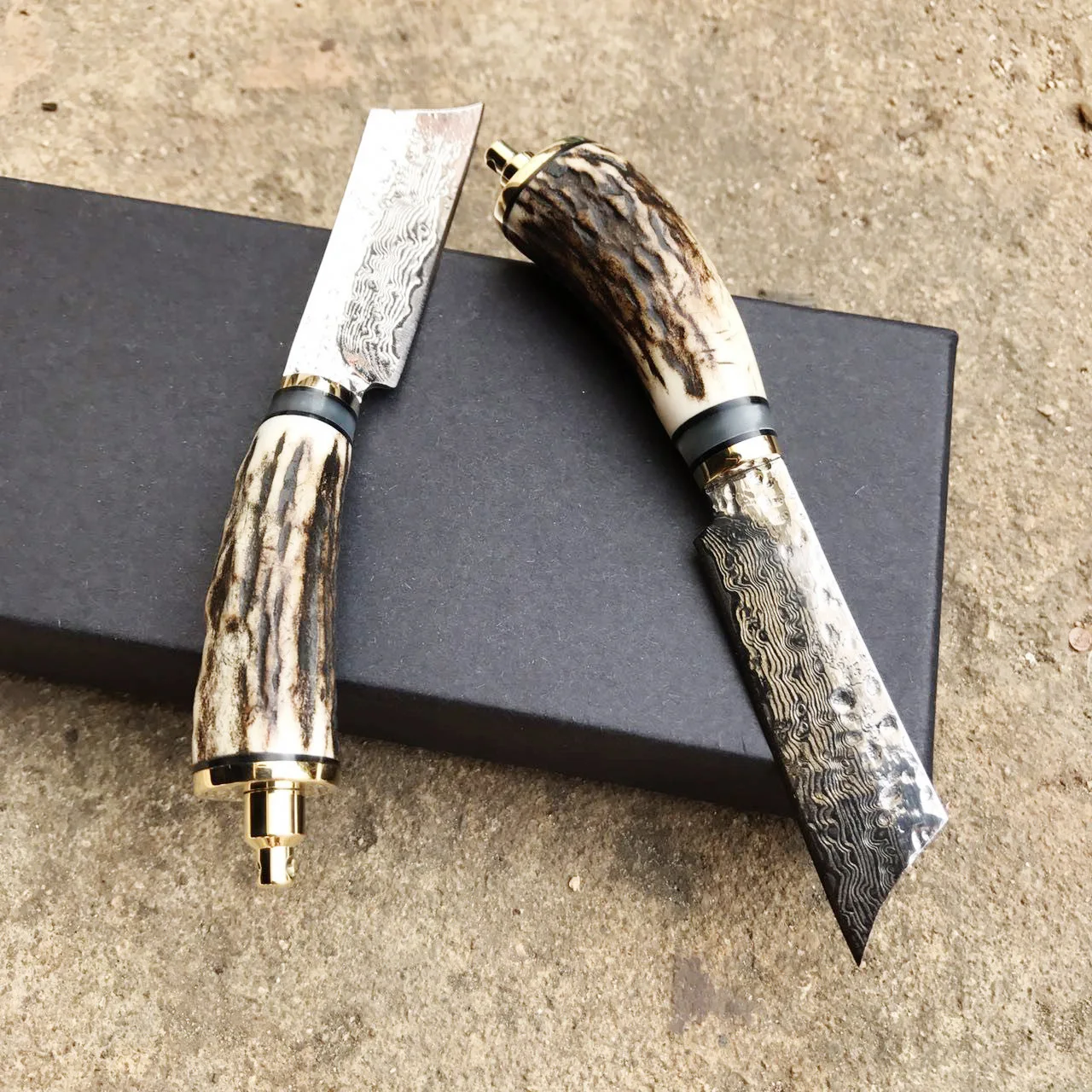 Нож для выживания из дамасской стали высокая твердость нож дикой природы