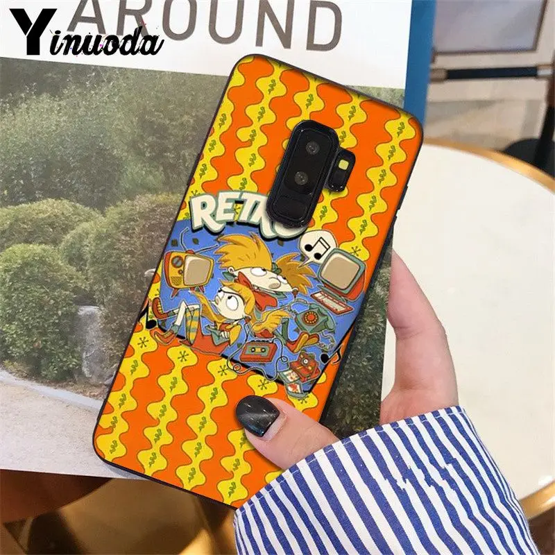 Популярный дизайн Yinuoda Hey Арнольда чехол для GALAXY s5 s6 edge plus s7 s8 s9 plus|Бамперы| |