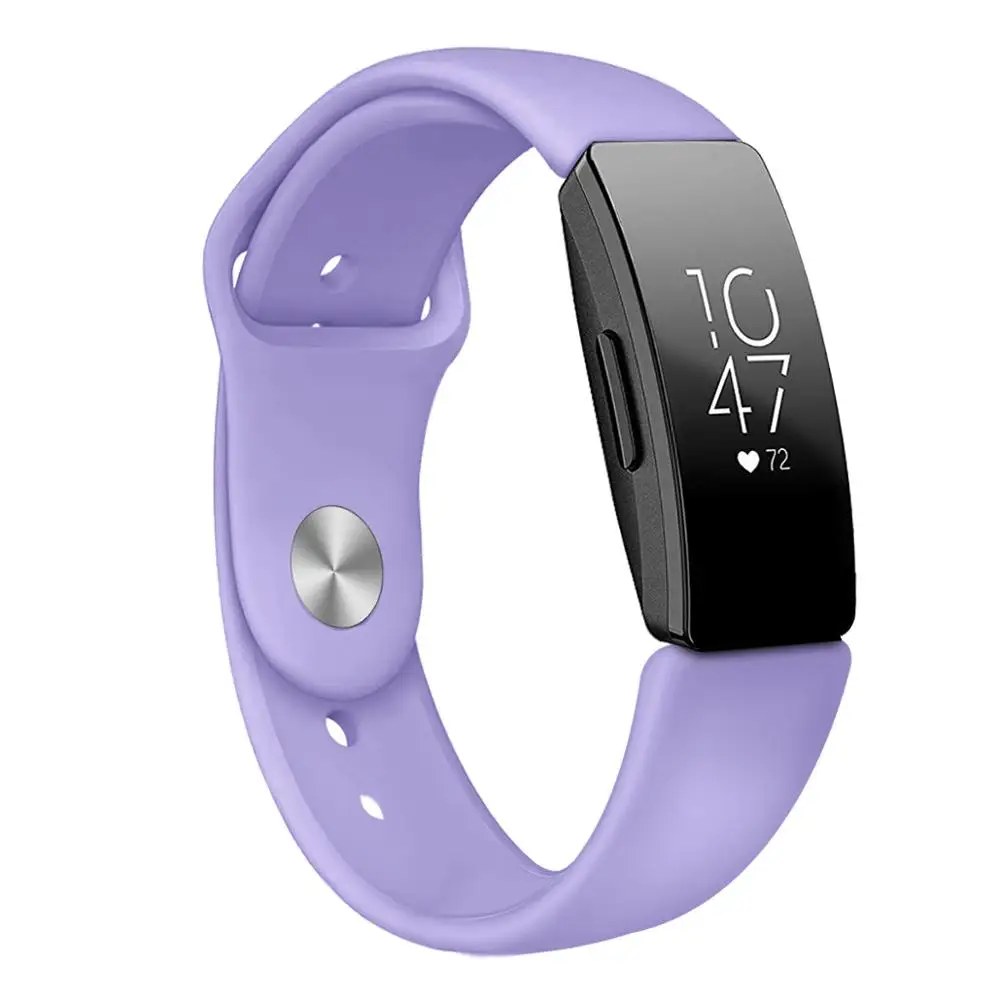 Силиконовые ТПУ ремни для Fitbit Inspire HR Band смарт часы Браслет аксессуары спортивные