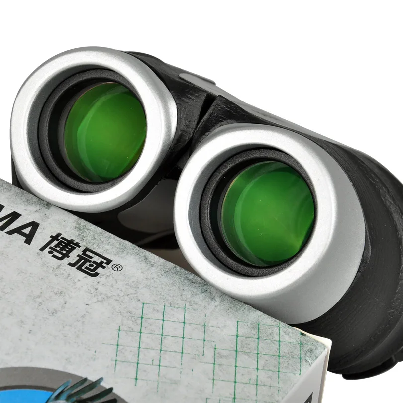 BOSMA Eagle 8x22 8x25 портативный бинокль BAK4 FMC зеленый Профессиональный