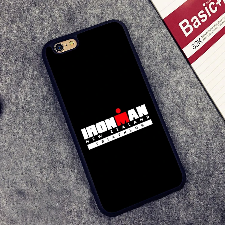 Любовь Ironman Триатлон плакат Защитный Мягкий силиконовый чехол для iphone X 8 7 plus 6 6splus