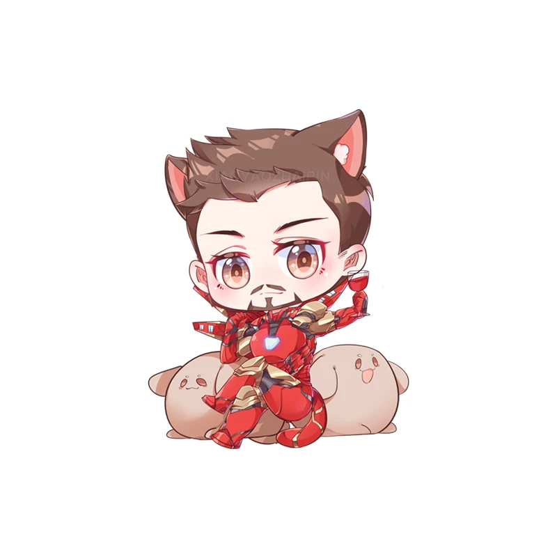 Iron Man Фильм Marvel, Мстители, Тор Локи, Железный человек, аниме, косплей, кукла, плюшевая подушка, подушка, игрушка для мальчиков и девочек, рождественский подарок - Цвет: Iron Man