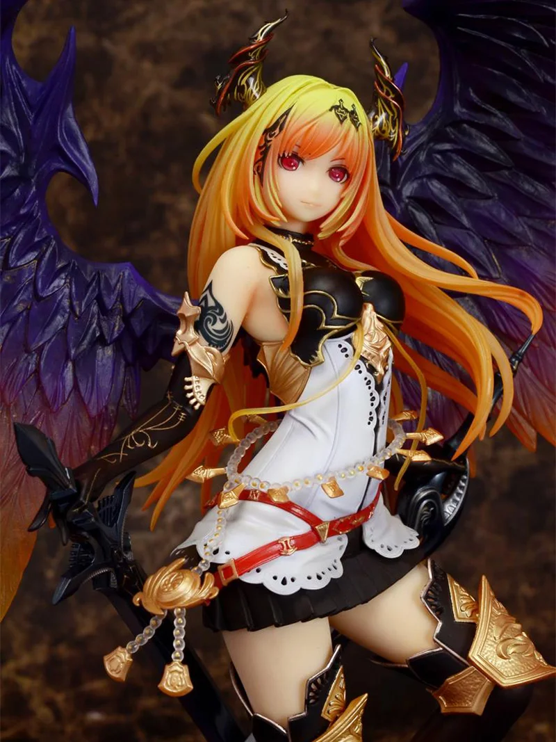 Аниме игра Kotobukiya Rage of Bahamut Темный ангел Оливия ПВХ фигурка 29 см 1/8 масштаб предварительно окрашенная модель игрушки аниме фигурки