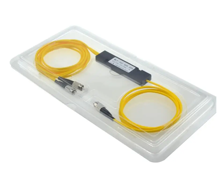 FC UPC 1X2 Волоконно Оптический FTTH разветвитель оптический FBT муфта 1x2 Singlemode simplex plc