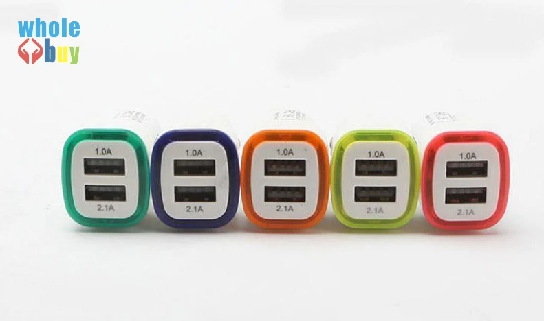 200 шт./лот высокое качество мини микро авто Универсальный двойной 2 Порт USB