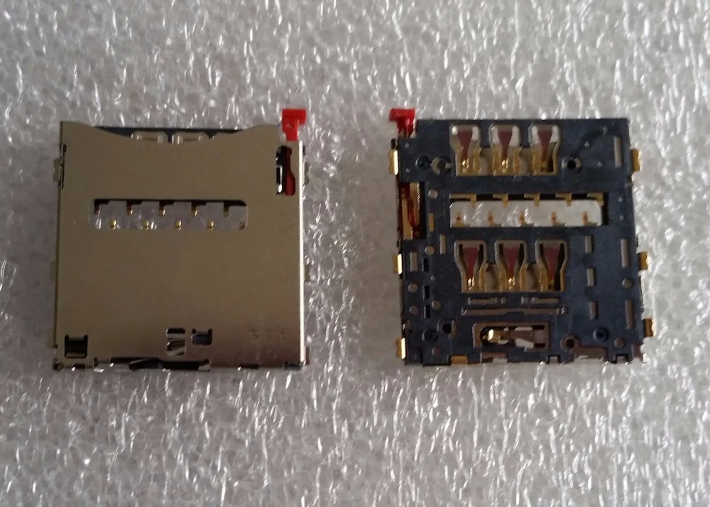 Sim карт памяти читателя держатель замены для Xperia Z1 L39h C6902 C6903 C6906 Honami 10 шт./лот |