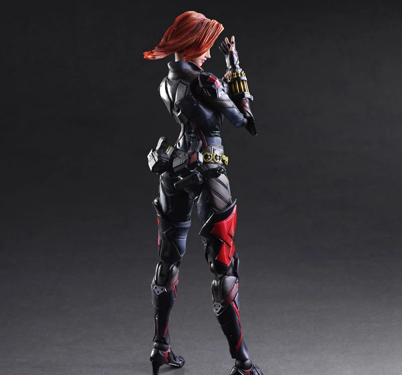 Play Arts Kai Черная Вдова супергерой Наташа романтическая па 27 см ПВХ фигурка кукла