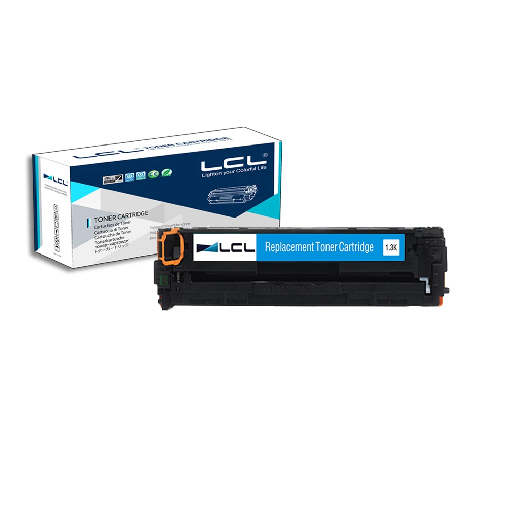LCL 128A CE320A CE321A CE322A CE323A (4 Pack) Тонер картридж совместимый для HP Color LaserJet CP1525/CM1415|toner