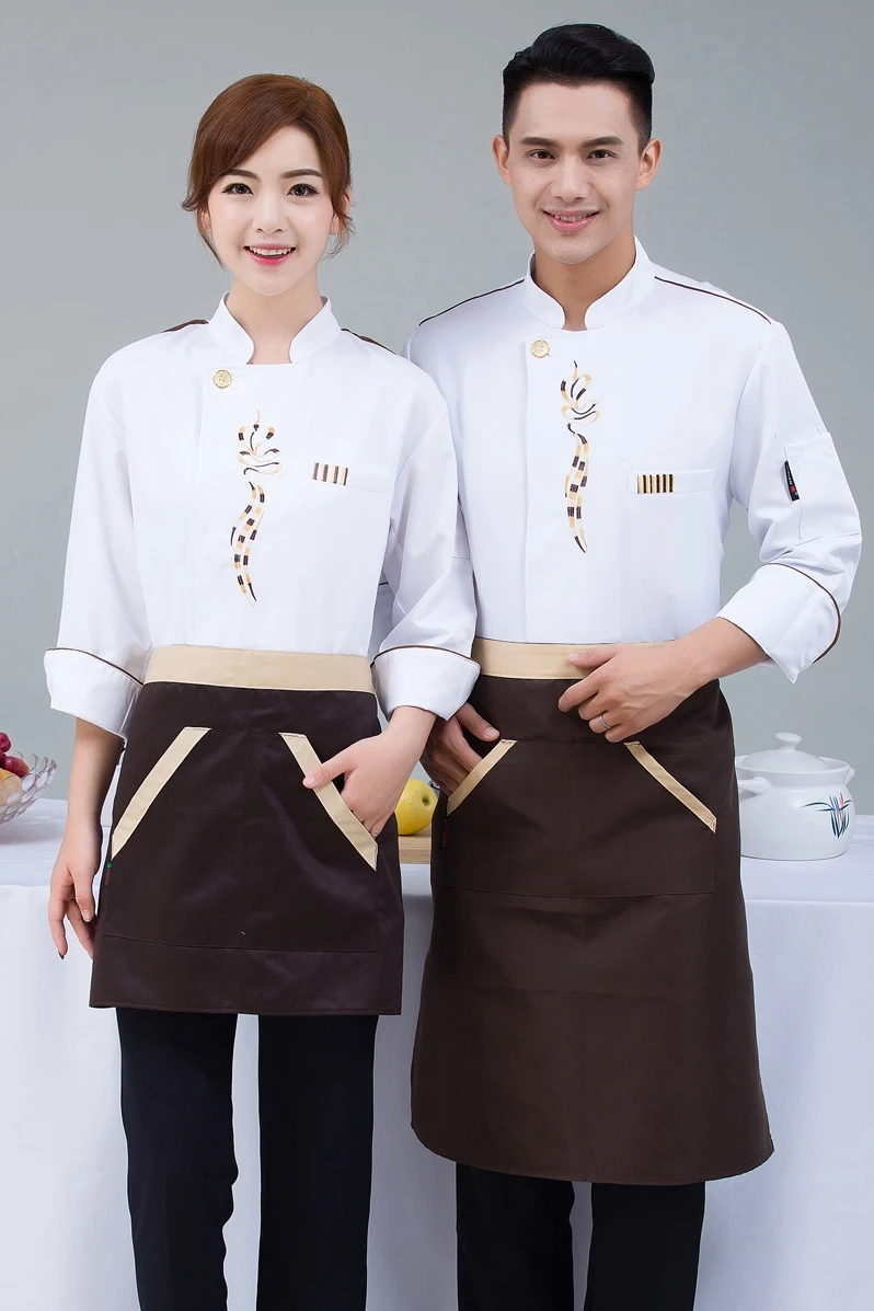 Мужская офисная одежда Cook's белая форменная форма для кухни Экстра Размер
