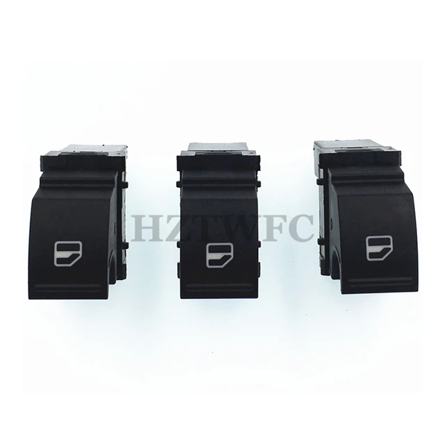 3 шт. 7L6959855B переключатель окна кнопка управления для SEAT ALHAMBRA ALTEA XL IBIZA V LEON TOLEDO для VW Polo 6R Tiguan Jetta Golf 5