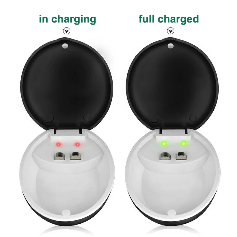 Аккумулятор слухового аппарата A13 и зарядное устройство (две батареи одно