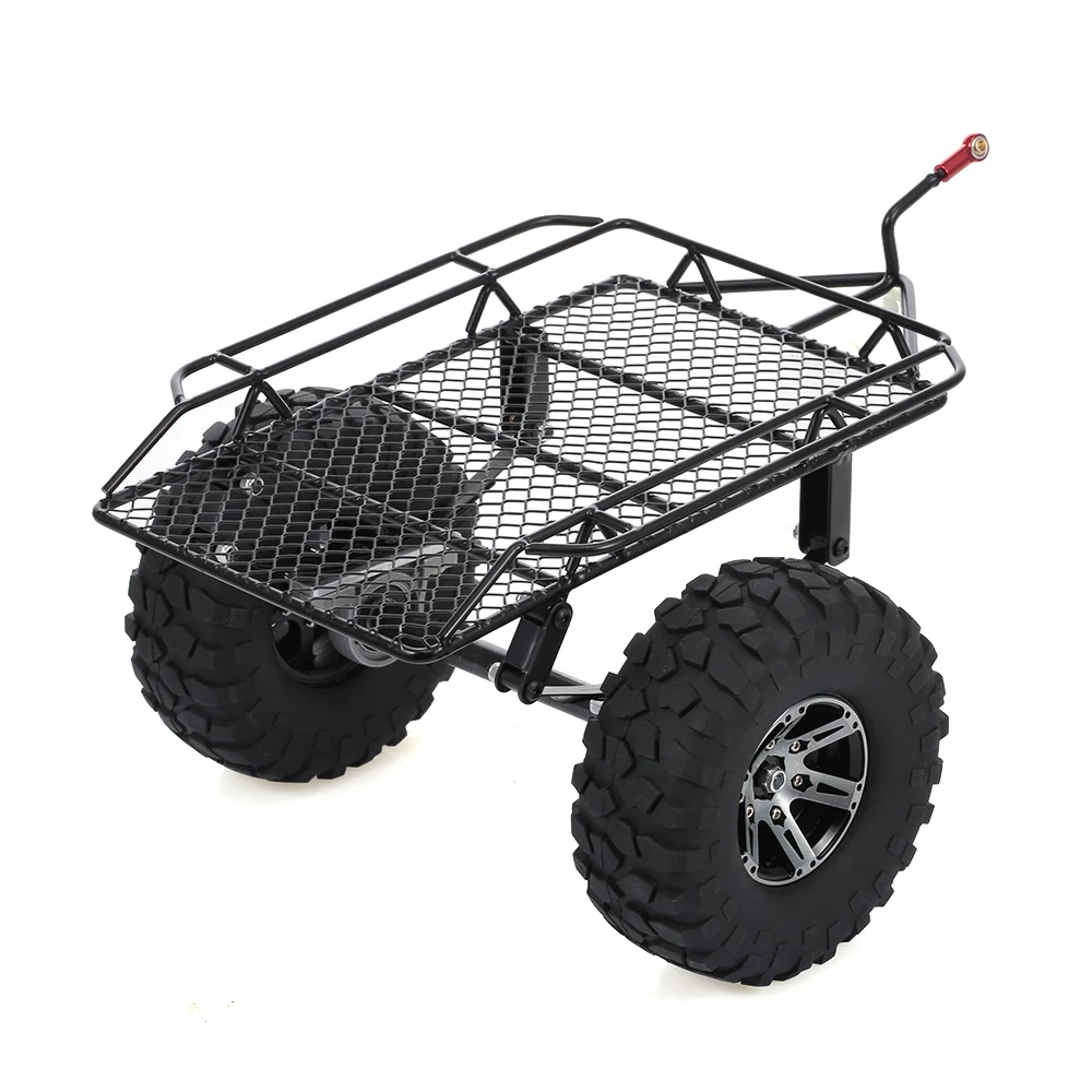 Метровый прицеп гусеничный автомобиль с бункером для 1/10 Traxxas HSP Redcat RC4WD Tamiya Axial SCX10
