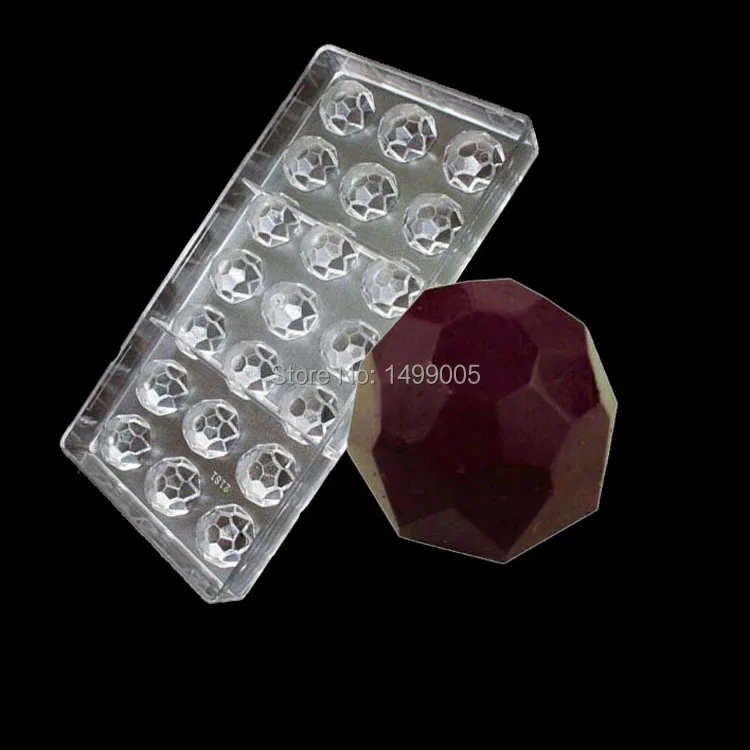 Высококачественная Кондитерская Алмазная форма для шоколада Toosl прозрачная