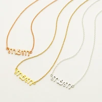 10pcslot diy letter necklace pendants jewelry mom statement handmade birthday gift