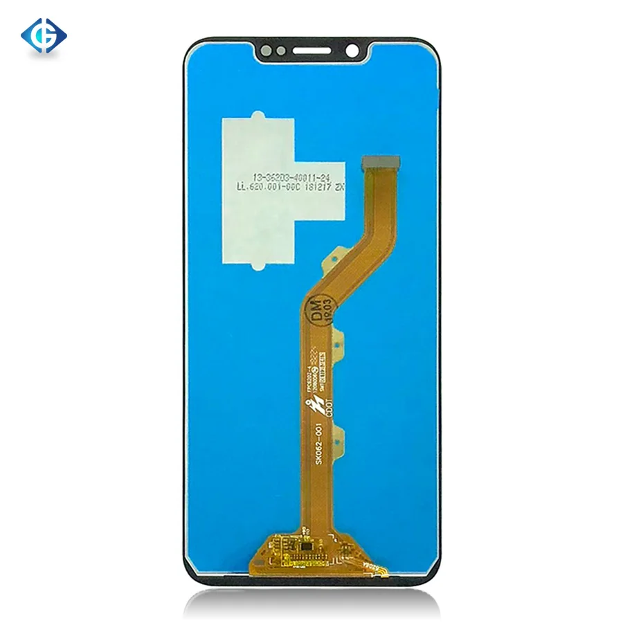 6,2 ''Полный ЖК-дисплей для Tecno Camon 11 Pro CF8 ЖК-дисплей кодирующий преобразователь сенсорного экрана в сборе для Tecno Camon 11Pro CF8 запасные части
